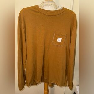 Aime Leon Dore Tan brown Long Sleeve Shirt xl